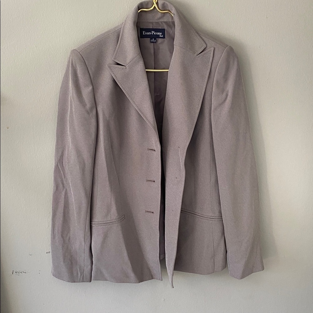 Evan Picone Classic Gray Jacket